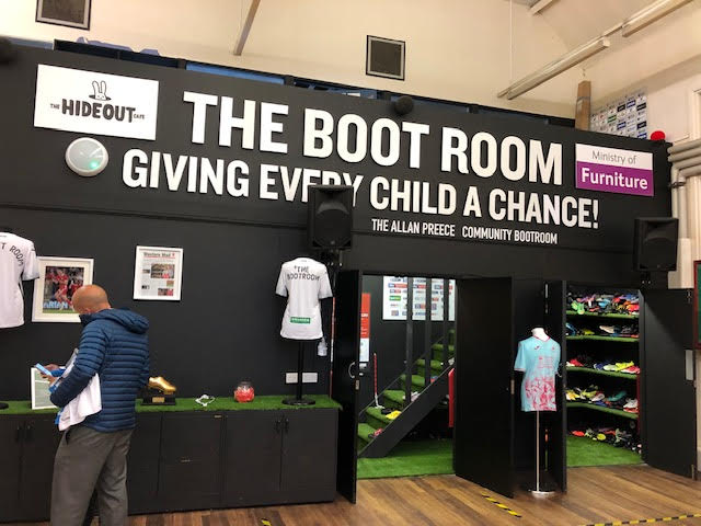 The boot room